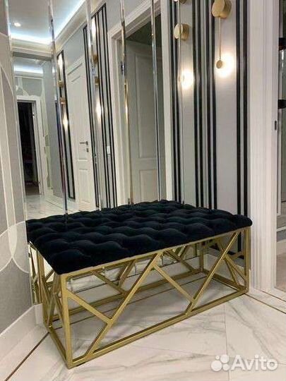 Банкетка в стиле loft