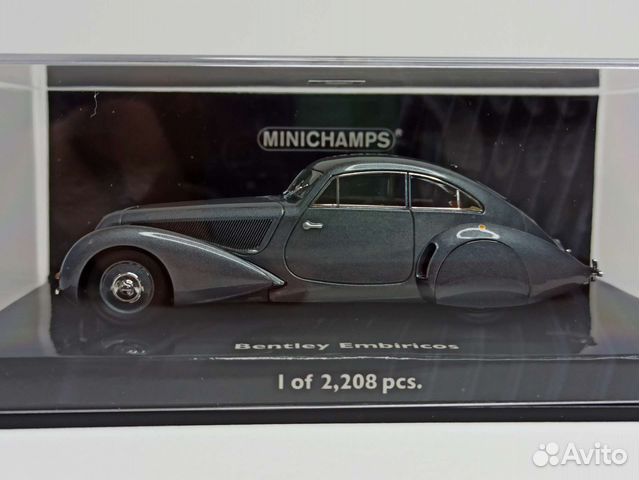 Bentley Embiricos 1938 Silver 1:43 Minichamps