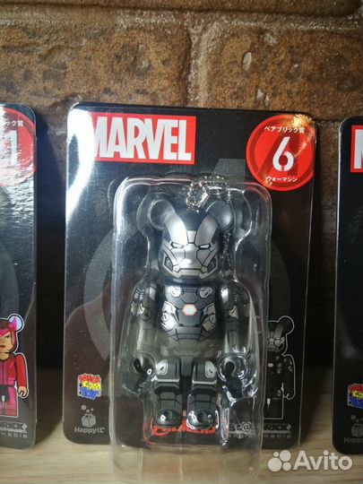 Marvel Bearbrick. Оригинальные брелоки из Японии