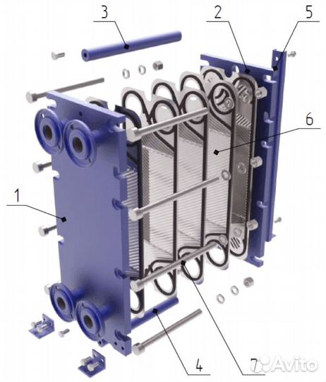 Пластинчатые теплообменники паяные (тип SL)