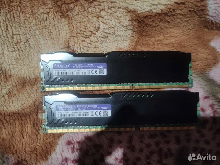 Оперативная память DDR3 ecc reg 4GBx2