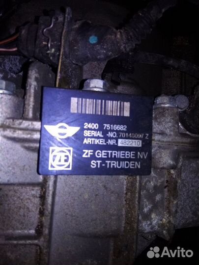 АКПП Mini Cooper R50 W10B16D