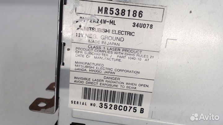 Магнитола Mitsubishi Pajero / Montero, 2002