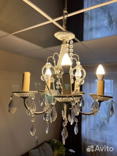 Хрустальная люстра СССР