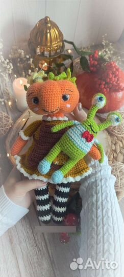 Кукла ручной работы Тыковка