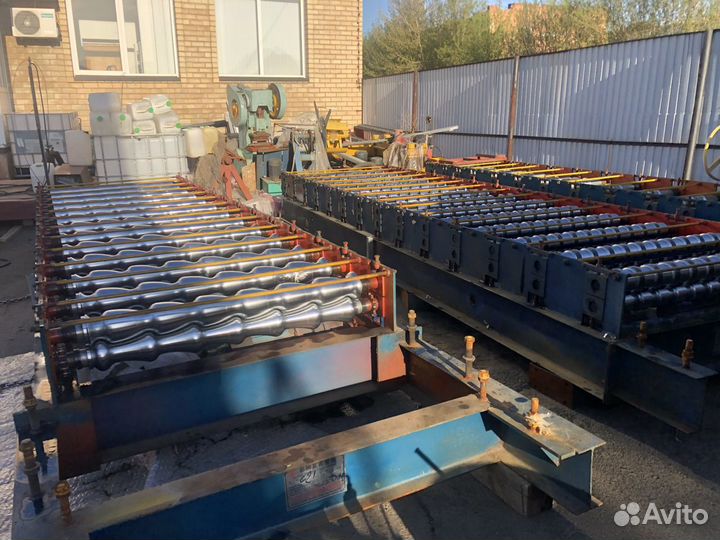 Линия металлочерепица/карабельная рейка