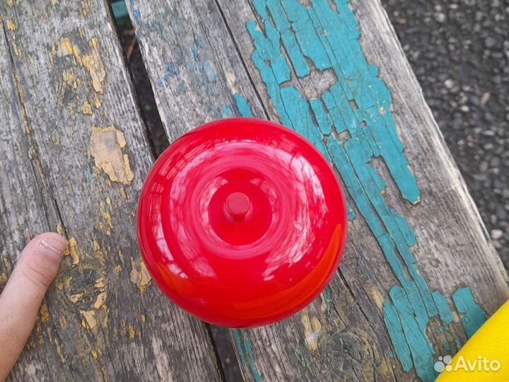 Ароматическая свеча IKEA в вазе форме яблока