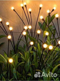 Светильник садовый уличный на солнечной батарее