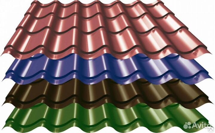 Металлочерепица и профнастил