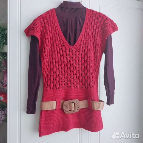 Сетка ажурная + водолазка