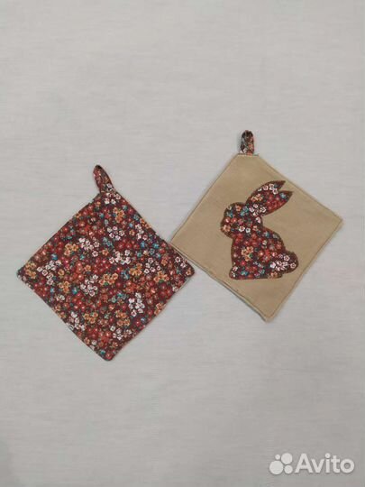 Прихватки для кухни, ручная работа