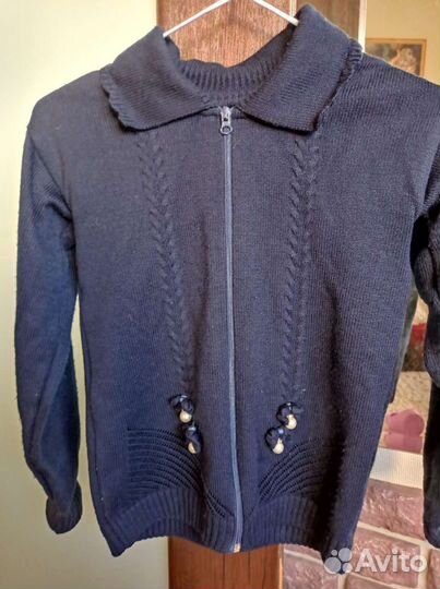 Кардиган, кофта школьная для девочки