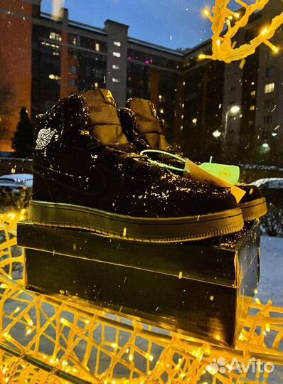 Кроссовки Nike Air Jordan тёплые (Арт.54437)