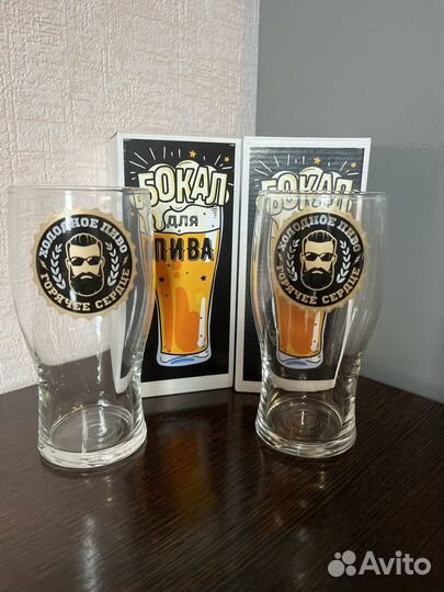Бокалы для вина и пива