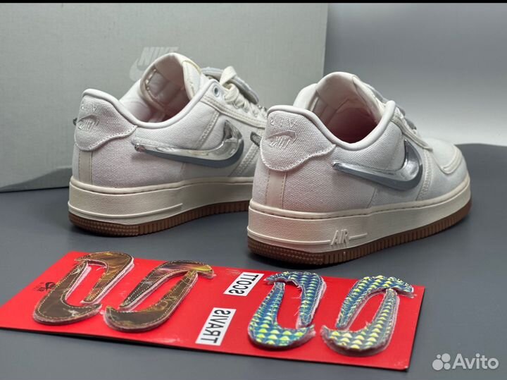 Кроссовки Nike Air Force 1 Low Travis Scott Sail