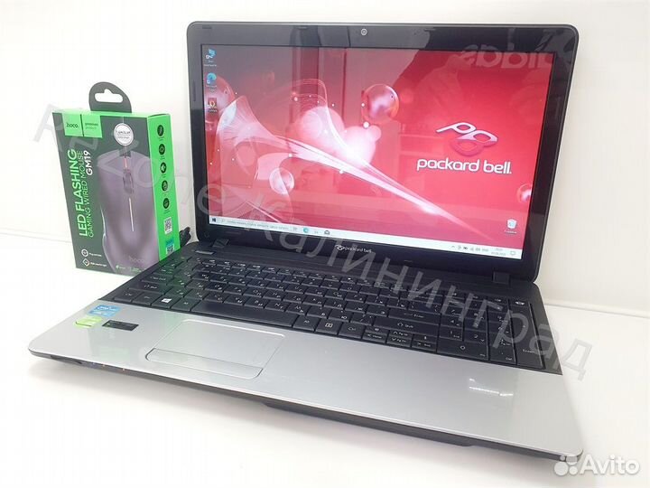 Packard Bell, Core i3, SSD, 8GB, GeForce, Гарантия