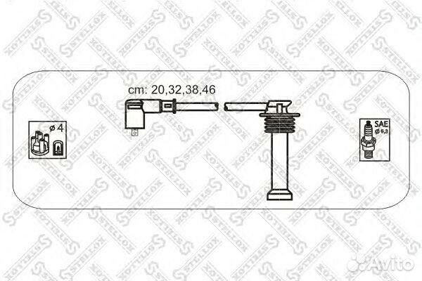 10-38143-SX К-кт проводов/ ford escort/fiesta/MON