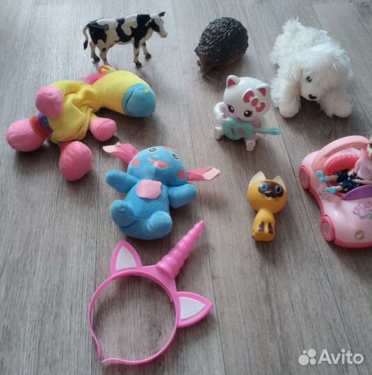 Игрушки для девочки пакетом