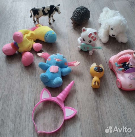 Игрушки для девочки пакетом