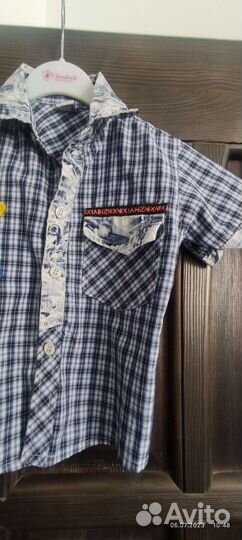 Рубашка для мальчика 2-3 года