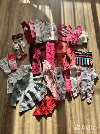 Вещи на девочку от 56 до 86