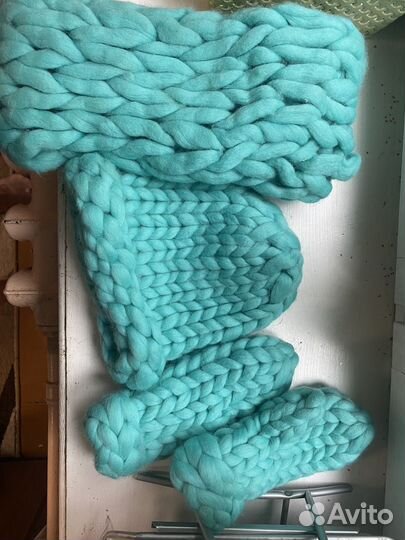 Снуд,шапка,варежки