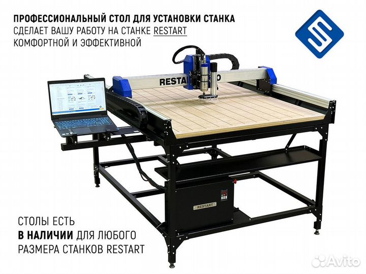 Фрезерный станок с чпу для дерева и пластика