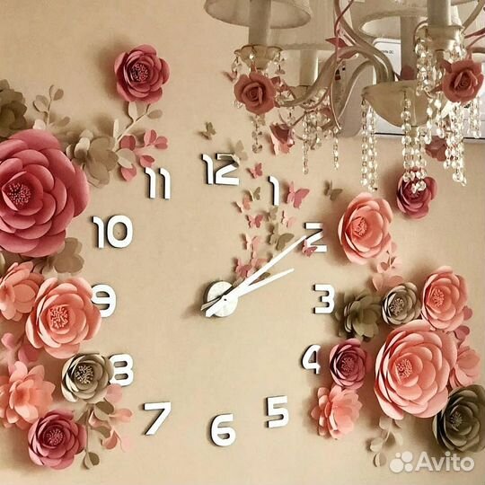 Бумажный декор, цветы, оформление