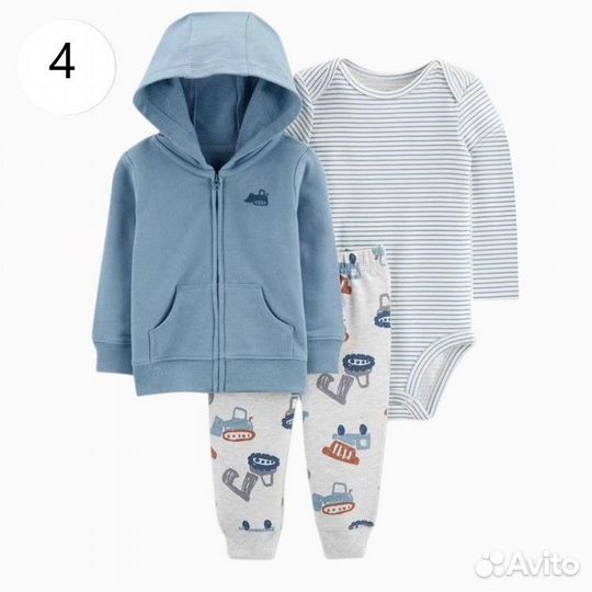 Детская одежда комплекты для мальчика от Carters