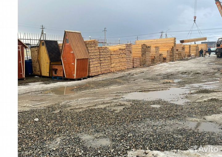 Пиломатериал Доска обрезная Брус