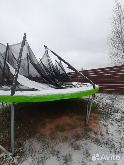 Батут с сеткой бу