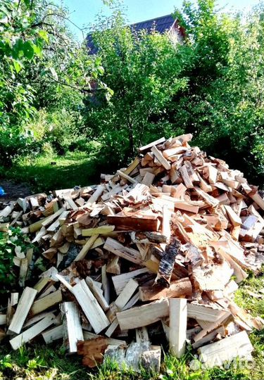 Дрова с доставкой в укладку любого объема