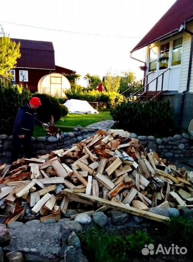 Дрова колотые привезем