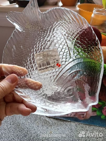 Тарелки стеклянные 