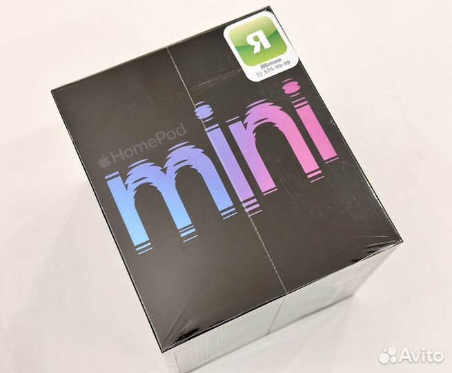 Новый HomePod Черная Наша вилка Гарантия Чек