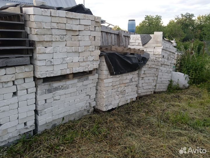 Кирпич силикатный бу