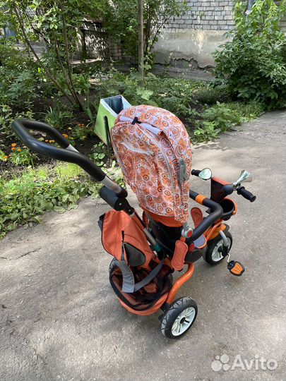 Трехколесный велосипед с родительской ручкой