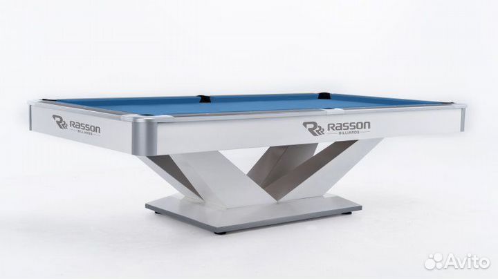 Бильярдный стол для пула Victory II Plus 9ф белый