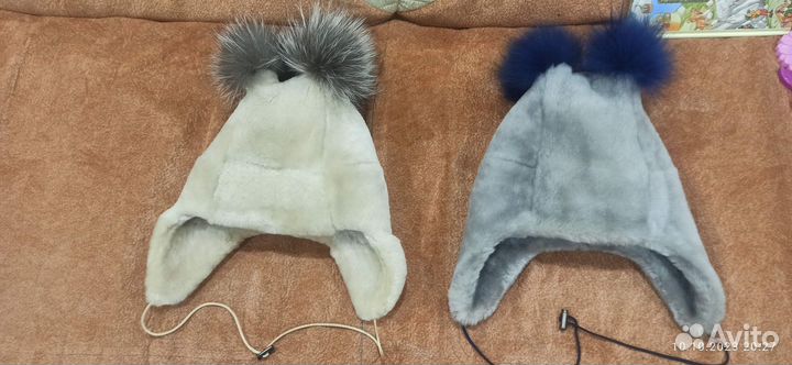 Шапка меховая для девочки