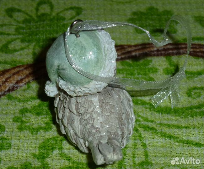 Коллекционная статуэтка \ фигурка:Зимний Воробушек