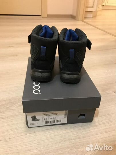 Ботинки зимние ecco