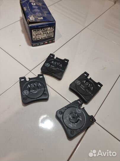 Mercedes W202/203 AMG/210/140 колодки задние