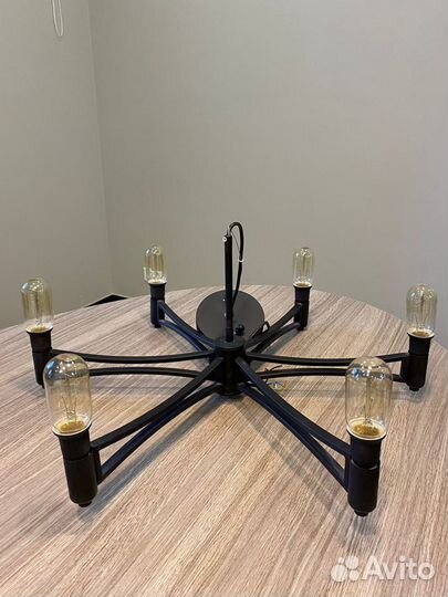 Люстра в стиле лофт