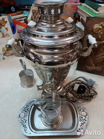 СССР Электро самовары 3л подстаканники