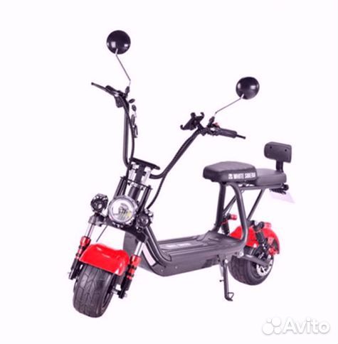 Электроскутер WS-mini R 1200W (красный)