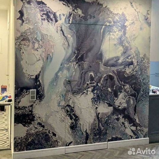 Дверь скрытая под отделку