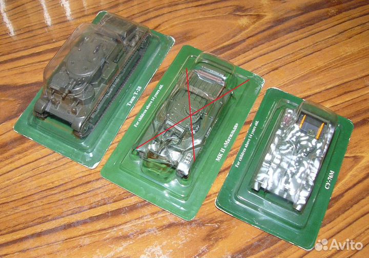 Модели серии Русские танки