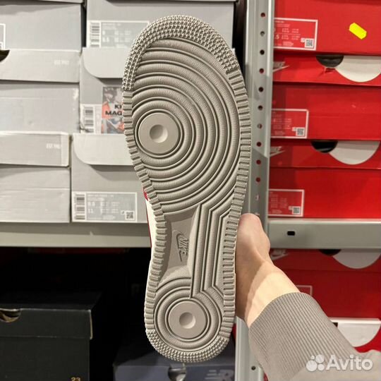 Nike Air Force 1 Low Phantom Gym Red Оригинал