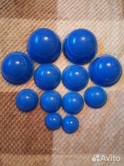 Банки массажные силиконовые Новые