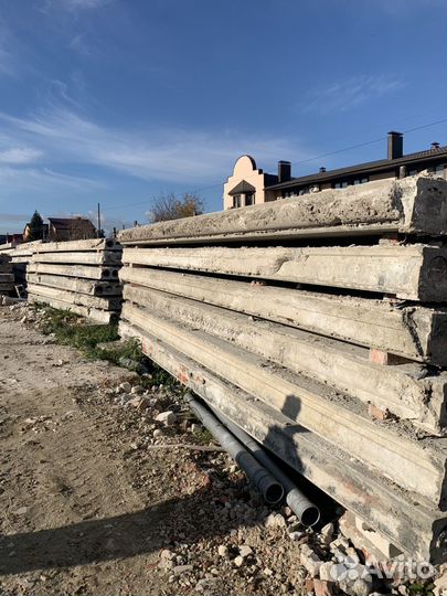 Плиты перекрытия б/у, от 6.0-6.6 м